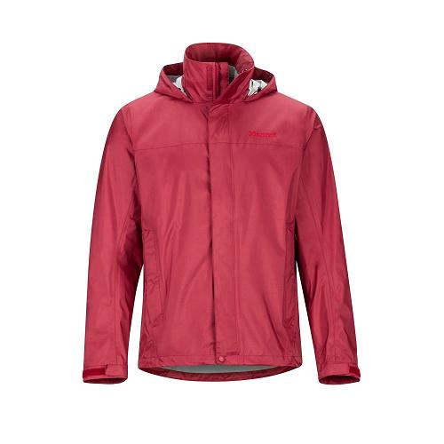 Marmot Rain Jacket Dark Red NZ - PreCip Eco Jackets Mens NZ7635218